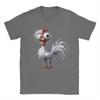 Chicken Funny Farm Animal Cotton TShirt For Unisexs Summer Y2K Casual T Shirts Comfortable Fashion Tees Oversized Wholesale Tops