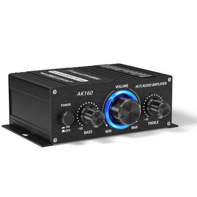 ASHATA AK160BT Bluetooth Stereo Audio Amplifier 20W X 2 Digital Audio Amplifier for Home and Car Radio with Bass and Treble ASHATAOPSTKX4UG8 5.0