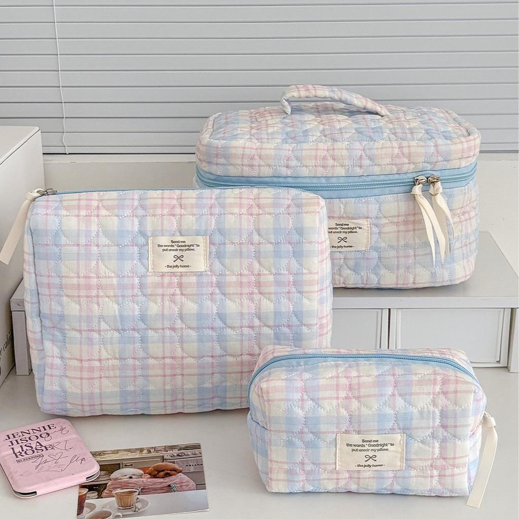 1 Pc Sweet Chic Pencil Pouch for Student Girl Lace Bow Korean Pencil Case Large Capacity Stationery Storage Bag School Supplies