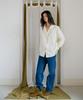 Poeteuseoul Double Collar Shirt_Cream