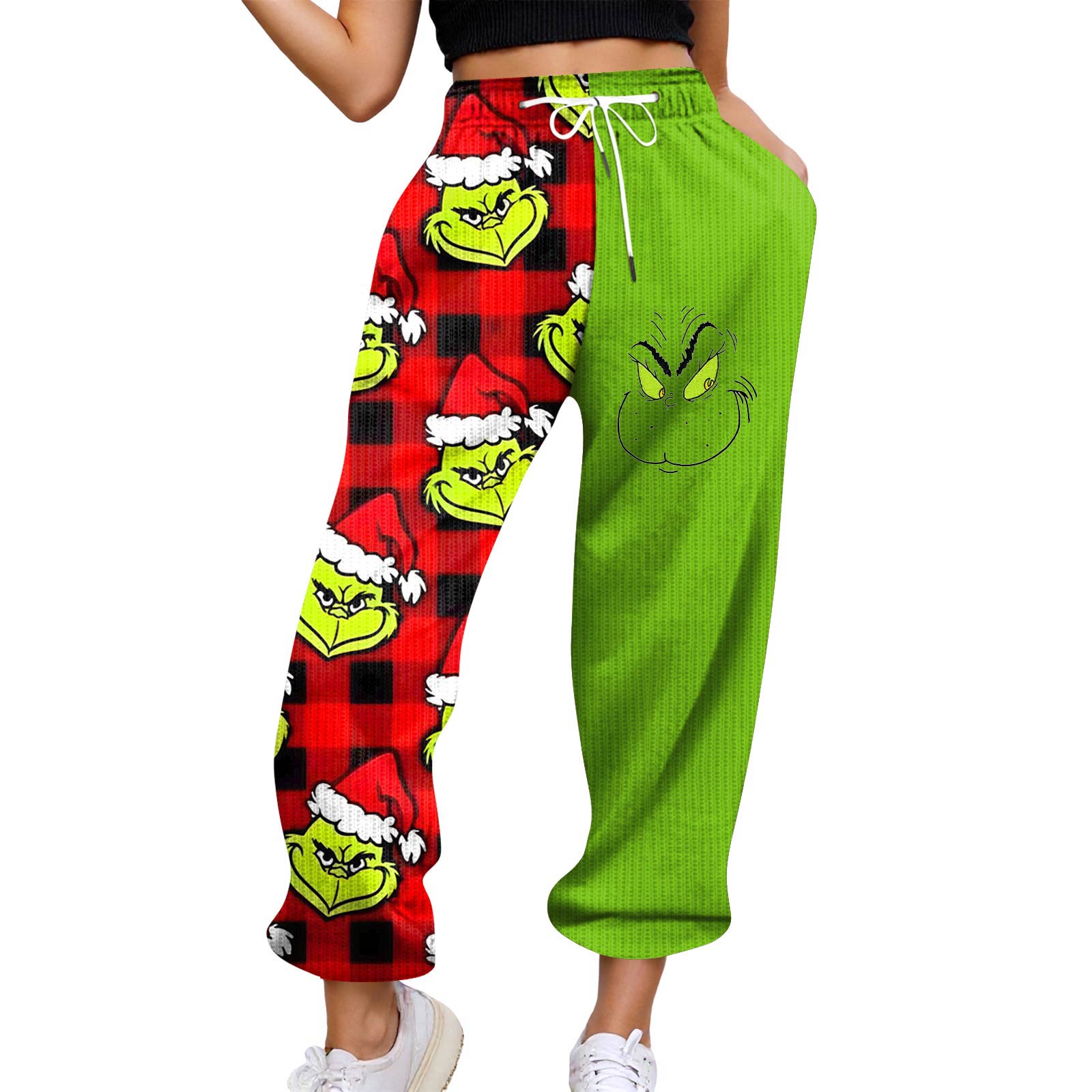 

Женские повседневные брюки с высокой талией, поясом, спортивными брюками и карманами S