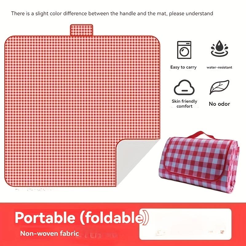 1pc High Quality Picnic Blanket - Durable, Foldable, Lightweight for Spring Outings, Beach & Camping, Resistant To Tears/Beach/Indoor Use