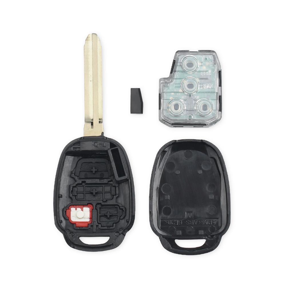 3/4 Buttons HYQ12BDM/HYQ12BEL 314.4Mhz G/ H Chip Remote Car Key Fob for Toyota Camry Corolla Prius C RAV4 2013-2019