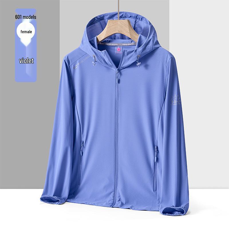 

Жіноча літня дихаюча куртка для активного відпочинку UPF 50+ з льодяного шовку, захист від УФ-променів M