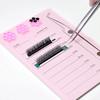 Eyelash Extension Scale Holder Magnetic Acrylic Lash Board with Glue Pallet Cup  False Eyelashes Pad Lash Makeup Tools Wholesale