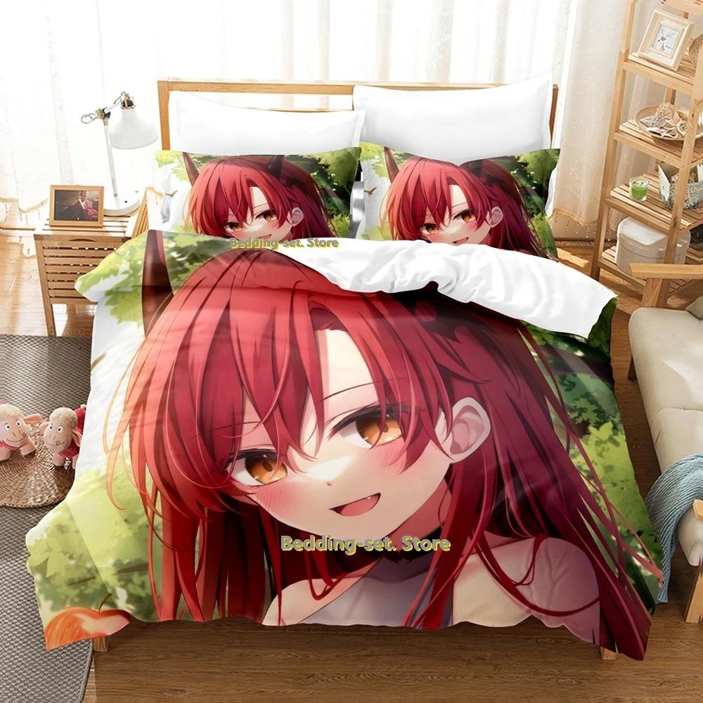 Bestienbändiger Bettwäsche-Kollektion Einzelbett Twin Full Queen King Size Bett Kollektion Schlafzimmer für Erwachsene Kinder Bettbezug Kollektionen 3D-Druck Anime Mit Bettwäsche