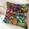 Anime Cartoon C-Cupheads Cushion Cover 30x50 Polyester Sofa Cushions Decorative Throw Pillows Home Decoration Pillowcover
