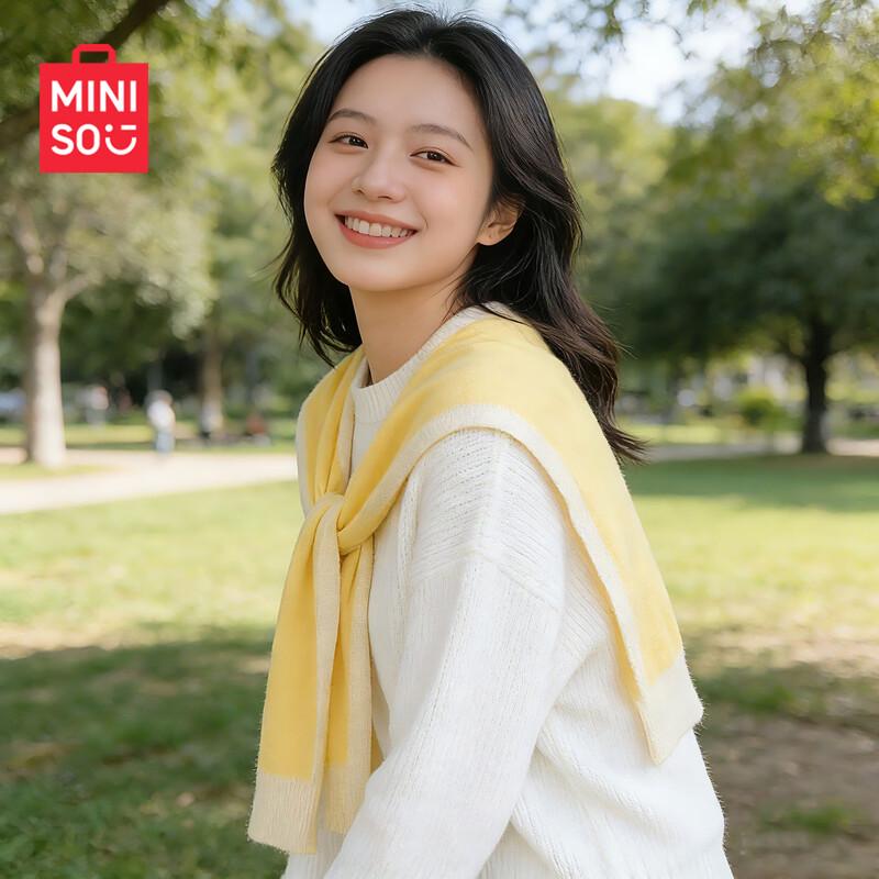MINISO All-Season Lightweight Knitted Shawl