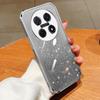 KEYSION Luxury Plating Glitter Phone Case for Huawei nova 13i 12i Transparent Soft TPU Shockproof Back Cover for Huawei nova 12i 13i