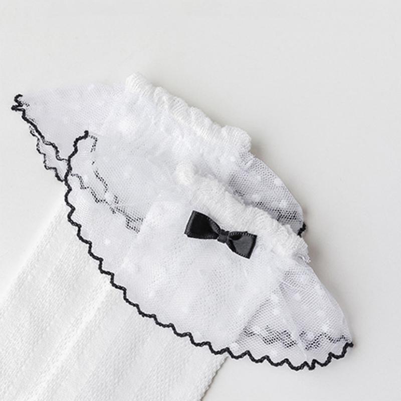 Children's Socks  Breathable Leg Socks  Comfortable  Bow Socks