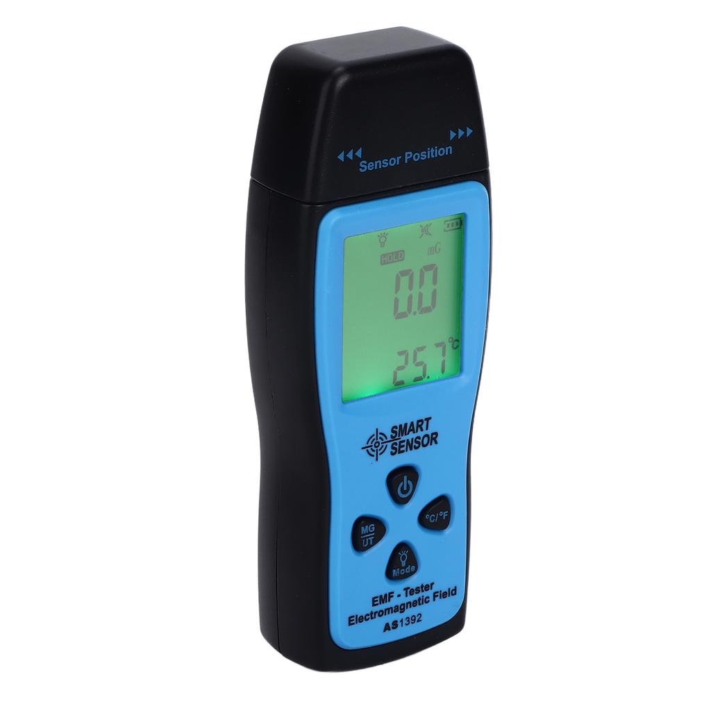 LCD Electromagnetic Radiation Detector Portable Mobile Phone Radiation Tester for Household 30Hz 300Hz