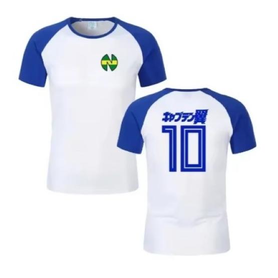 Japonia Cartoon Captain Tsubasa Atom Hutton fotbal fotbal tricou Jersey cosplay animație imprimare respirabil rapid uscat vintage mânecă scurtă uniformă