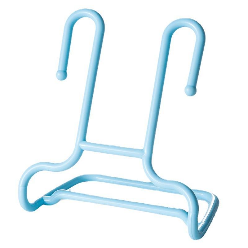 2er-Pack Zusammenklappbarer Kinder-Balkon-Schuhständer & Trockner