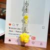 Decorative Pendant Cartoon Star Beaded Charm Portable Bag Pendant with Lanyard Mobile Phone Hanging Ornament