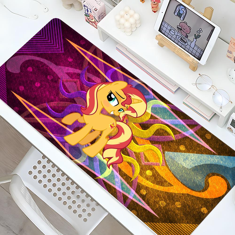 My L-LittleS P-PonyS Mouse Pad Gaming Locking Edge Big Computer Gamer Large Rubber Art Mousepad cute Laptop Desk Mat