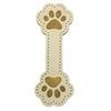 Leather magnetic bookmark, retro-style, uniquely shaped dog paw magnetic marker, creative marker, magnetic bookmark clip