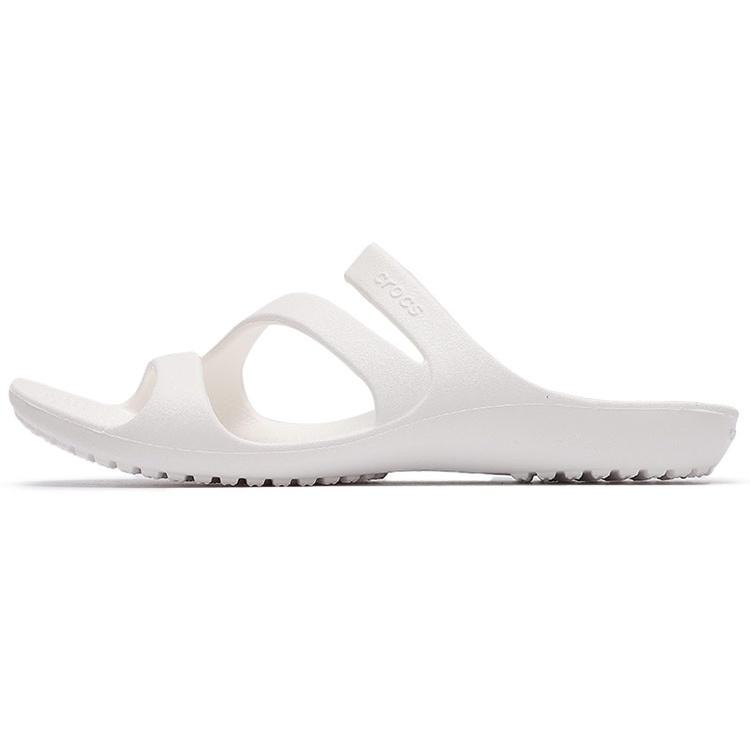 (WMNS) Crocs White Slippers Women s 206756-100 EU 36-37