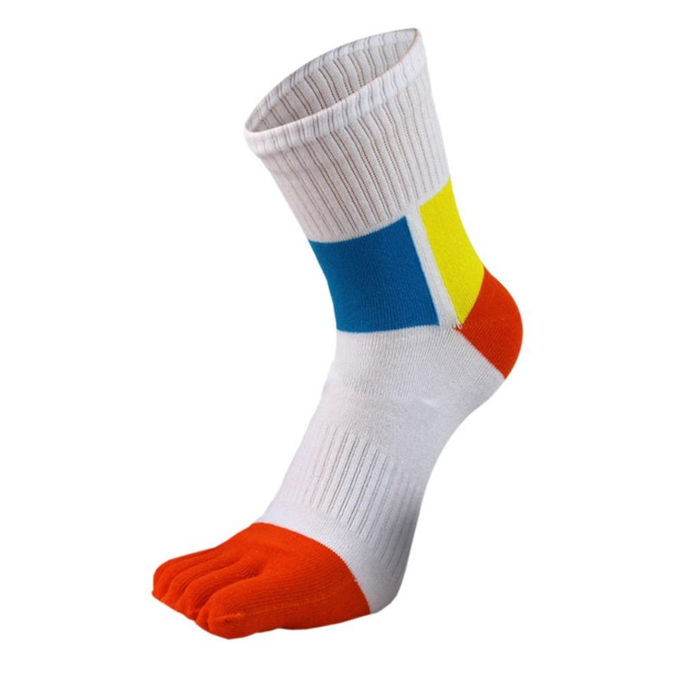 Breathable Organic Cotton With Toes Toe Socks Sweat Socks Dress Socks With Toes Five Finger Socks