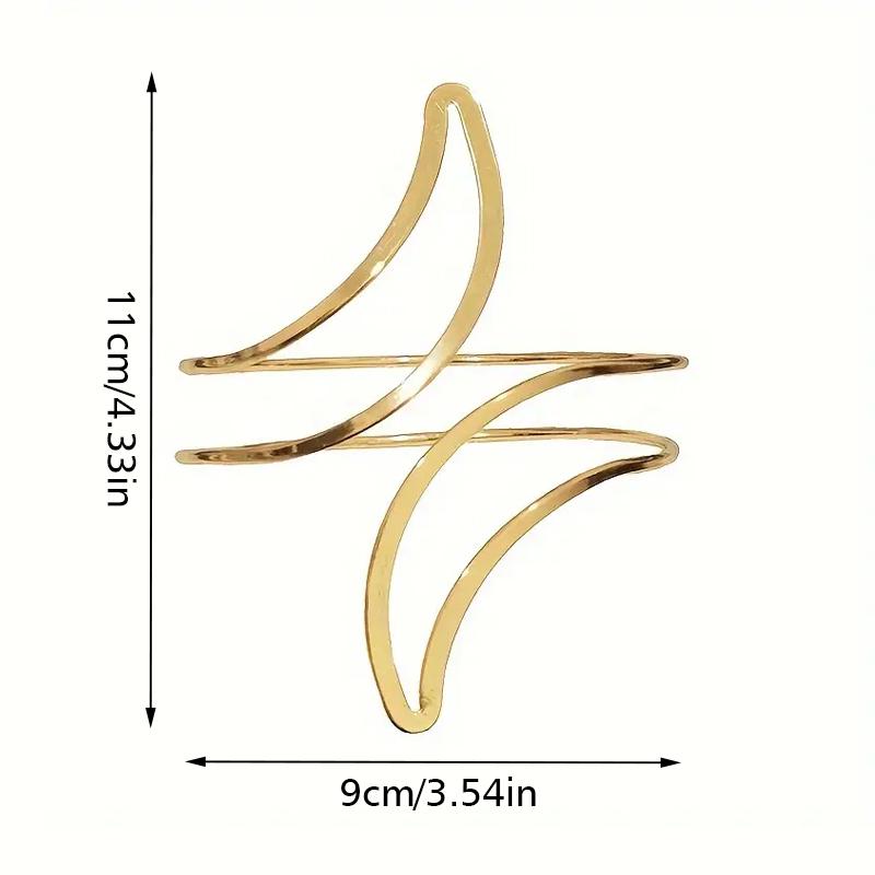 1/2 BUC Clipuri Fixare Perdea Legături Perdea Elegante Stil High-End Decor Acasă Catarame Perdea Exquisite Auriu/Argintiu Artistic