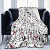 101 Dalmatians Pongo Perdita Coperta Rolly Cani Coperte Plaid in Pile Decorazione Divano Casa Trapunta Leggera Multifunzione