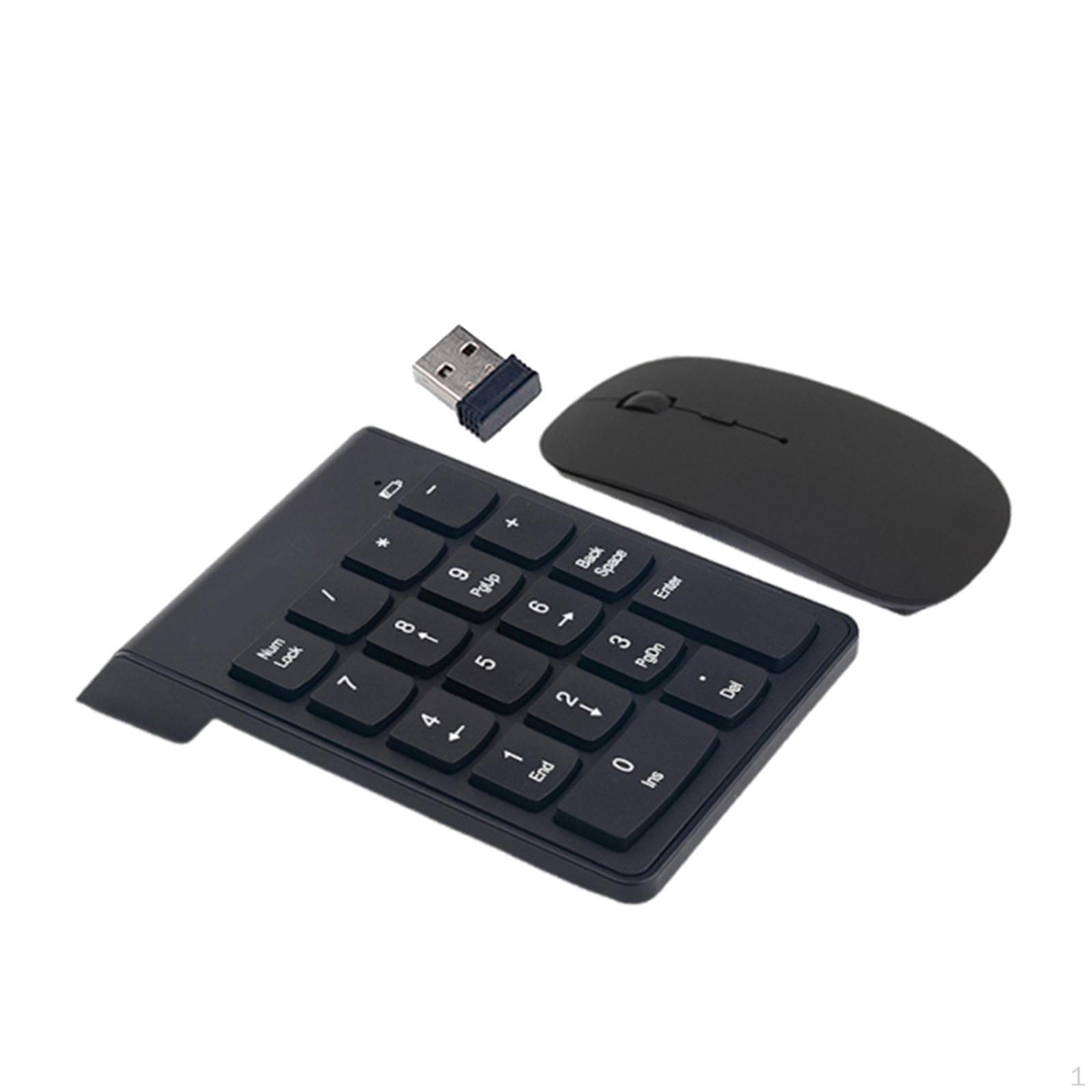 

Wireless Number Pad Lightweight Keypad for Notebook Home Office