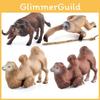 Lebensechte PVC-Tierfiguren-Sammlung Mit Wasserbüffel, Faultier und Kamel-Designs