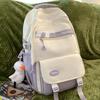 Children's Elementary School Students Junior High School Students High School Students Girls Boys Contrasting Color Large Capacity Backpack