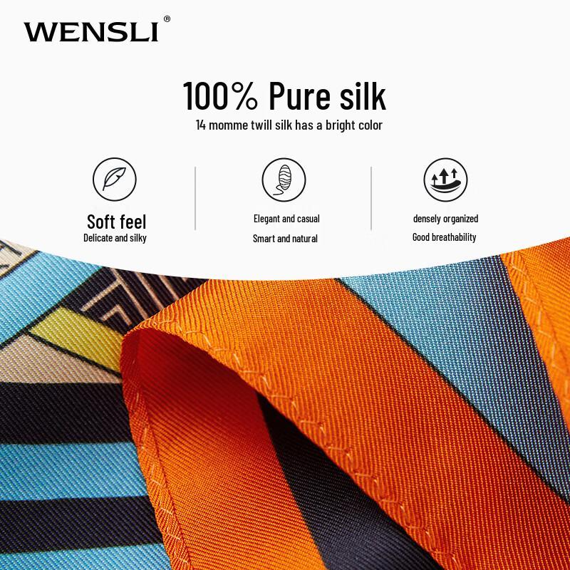 WENSLI Silk Scarf