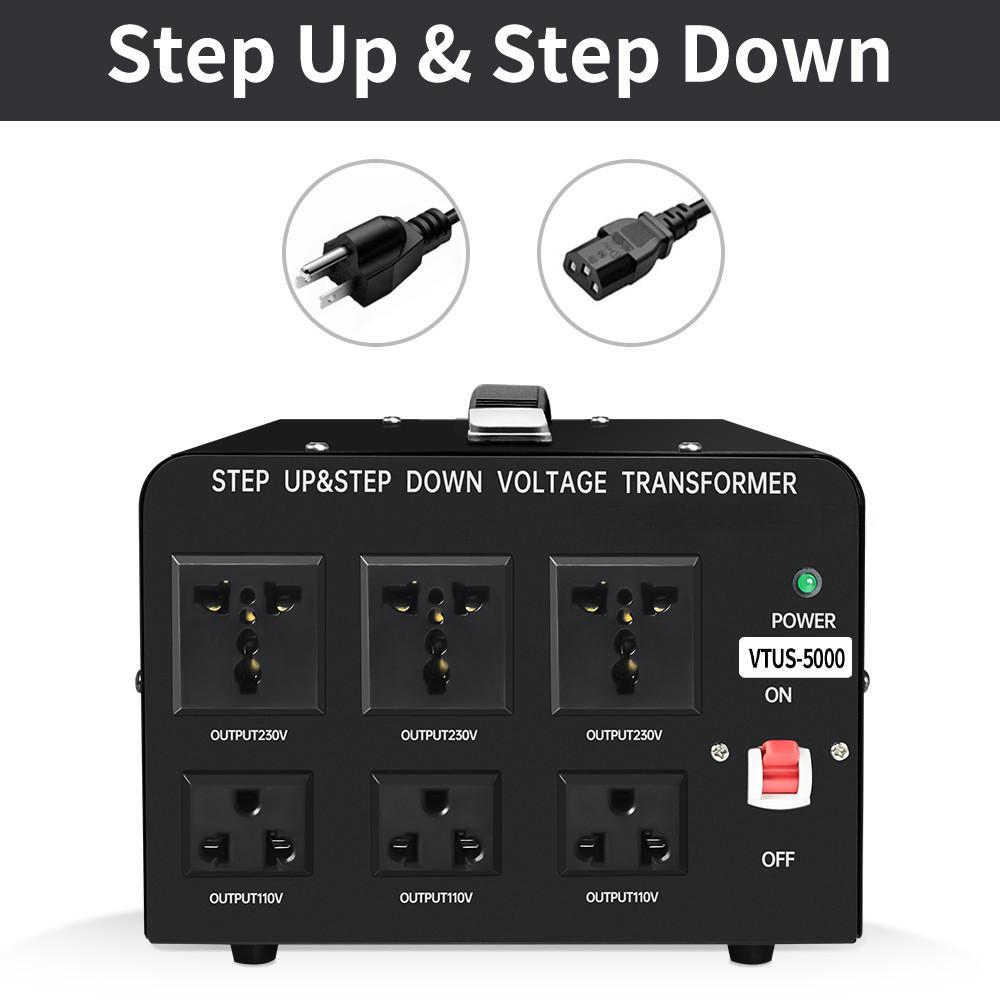 Voltage Transformer AC110V/AC220V Power Supply Voltage Converter Household Portable Voltage Interchanger
