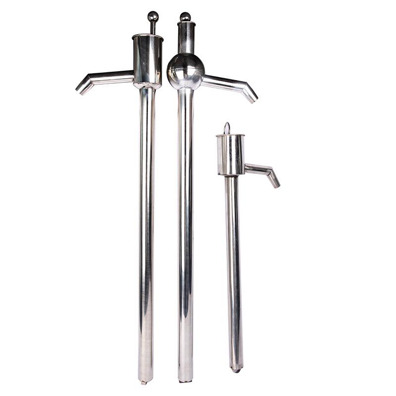 Portable Corrosion-Resistant Stainless Steel Liquid Oil Pump with Insertion Tube