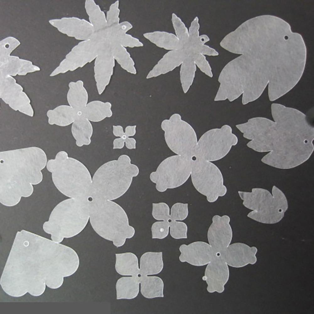 2 Vel Bloemenpatroon Krimpplastic Papier Shrinky Kunstpapier Accessoireset DIY Sieraden