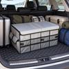 Automotive Trunk Storage Organizer Structured 66L with Mesh Compartments
