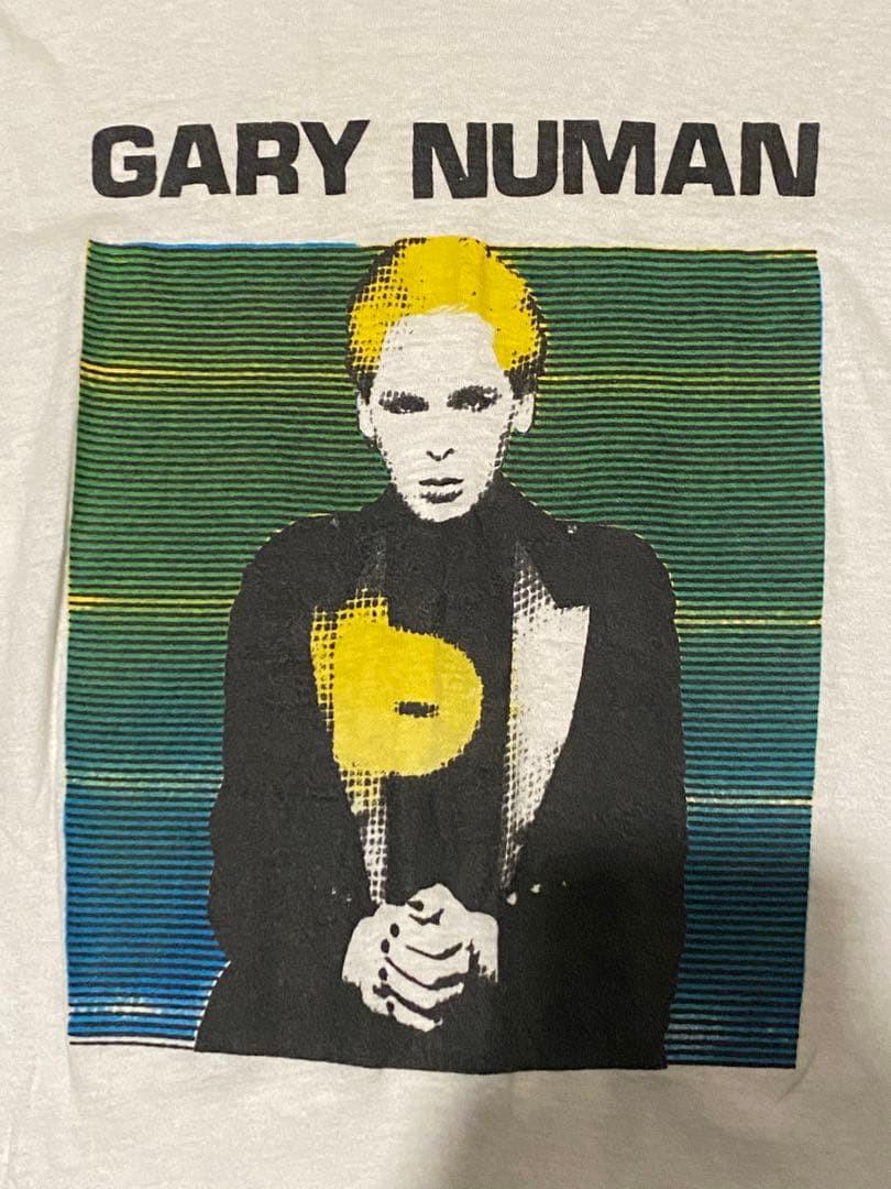 Vintage 80s Gary Numan Postpunk New Wave T Shirt NZ266 FREE SHIPPING XXXXL
