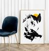 Poster Black Abstraction