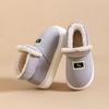Men's high-top winter warm cotton slippers bag heel thickened couple shoes winter women's hair slippers piled cotton shoes