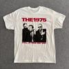 Vintage Koszulka The 1975 The 1975 na Trasie Koncert Unisex Koszulka Harajuku Męskie i Damskie Koszulki Graficzne Y2K Streetwear Top