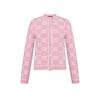 Logo Intarsia Button Up Cardigan 713300-XKELE-6011