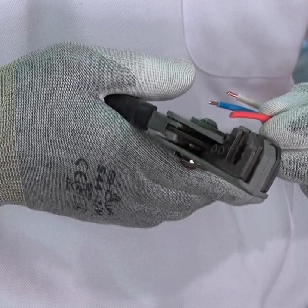 Showaglove Cut-Resistant Gloves No.544 ChemStar Palm FS XS Size Gray 1 Pair × 2-Pack