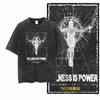 G Acid Washed Black Cotton Unisexs Streetwear COOLMIND  Graphic Tshirt   Big Size Cool Oneck Unisexs Tee Tshirt