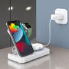 New Foldable Four-in-one Wireless Charger For Apple Watch Earphones And Phone Fast Charging 25w Power Output