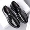 Summer Fashion Formal Men Shoes Punch Lace Breathable Hollow Business Dress Shoes Genuine Leather Casual Sandals Oxfords