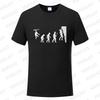 Fashion T-Shirts Male Tshirts Men Summer Tee Shirt Women Evolution Climbing Design Short Sleeve Top Tees Female Boy Brand Tees