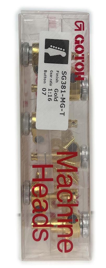 GOTOH Guitar Peg Gold SG381-MG-T-07-L6-GG 07223GYTX/D