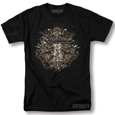 Maglietta Nightwish Weak Fantasy Tour Concerti Rock Grafica Vintage T-Shirt