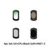 Magnetic Coated Glass Lens Filter for DJI Pocket 3 Pocket 4 UV CPL ND ND-PL Black Mist Variable ND Camera Photography Accessory
