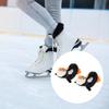 Copris Pattini da Ghiaccio Antigraffio Morbidi in Peluche Protezioni per Pattinaggio Artistico Copris Pattini da Hockey Bambini Adulti