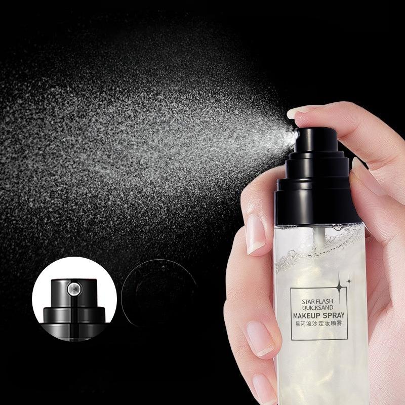 Quicksand Setting Spray Does Not Take Off Makeup, Waterproof and Sweat-proof, Long-lasting Moisturizing Control, Long-lasting Setting Spray