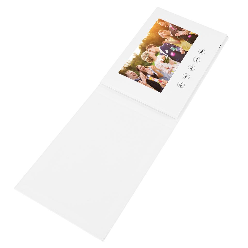 Video Greeting Card with Screen 720P HD Customizable Video Playback Electronic Video Brochure with