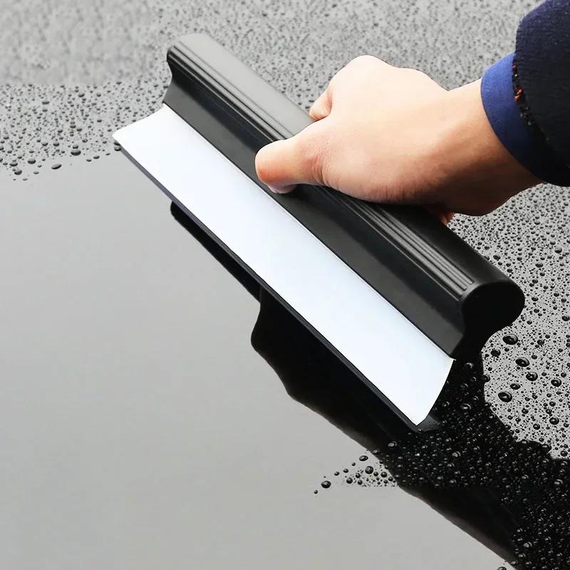 Car Window Washer Cleaning Cleaner Wipe Water Scrape Dry Car Cleaning Car Wiper Plate Silicone Wiper Windshield Wiper