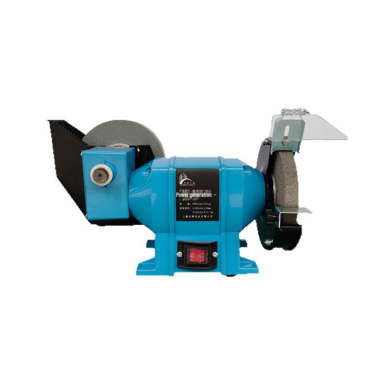 6-inch Wet/Dry Benchtop Grinder with Water-Cooled Polishing and Fine Grinding Wheel